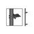 COMMSCOPE PM-SL2 Adjustable Slider Bracket for 2-3/8"OD Pipe.Adjustable for Up to 7 Degrees of Taper.Order Saddle Mount and Pipe Seperately.Kit of