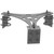 COMMSCOPE SCPTRU-100-T Standard 4G Pole Top, 3 Sector MTC9313613 Aantenna Top Mount ACC