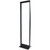 COMMSCOPE 760082479 3 in Channel X 7ft H - 19 in Equipment Rack (45U) 12-24 Tapped Rails, Black