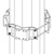 COMMSCOPE MC-RM1030-4 Universal Ring Mount System with 4 Sectors to Fit Monopoles 10" to 30" Od.Hot Dipped Galv.Order Pipe Support Arms Separately