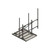 COMMSCOPE RT-NF7-3-126 7ft FACE Single Non-Penetrating Roof Frames INCL (3) 2-7/8 in OD X 126 in PIPES