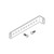B-LINE SB58108FB BY EATON 8" Cable Tie Bracket Kit