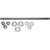 CONCEALFAB 900715-10 3/8 in Threaded Rod, 9 in Long, Galvanized