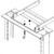 B-LINE SB213312YZ BY EATON 12" Wide Runway Relay Rack Support Kit.Provides Attachment of Cable Ladder to Top of Relay Rack.Incl.J-Bolts, Hex Nuts &