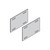 COOPER R4A-SSP B-LINE Standard Splice Plate Kit for Connecting 4" Cable Ladder Tray.Includes 1/4" Hardware
