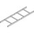 B-LINE SB-17-06-YZ BY EATON 10' Long X 6" Wide Cable Ladder.3/8" X 1 1/2" Tubular Side Rails with 9" Spacing Between Rungs.Yellow Zinc