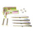 B-LINE SB2106AYZ BY EATON Runway End Support for 1.5" Wide Runway.Bolts Ladder to the Floor.Set of 2.Anchor Hdwr Not Included.Yellow Zinc Chromat