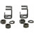 COOPER SB2118ABZ B-LINE Support Kit for 1-1/2" Slotted Runway with 5/8"-11 Hardware.Black Zinc Finish