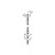 B-LINE SB2221AYZ BY EATON Runway to Ceiling Kit.(1)72" Section of All Threaded rod(3/8"- 16 size),(1) Ceiling Hanger bracket,(1) Runway Support Clip