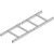 COOPER SB1518YZ B-LINE 18" Wide Solid Bar Stringer with a Yellow Zinc Finish