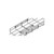 B-LINE FTSTLC BY EATON Easy to Use, Self Locking Connectors for Splicing Together Wire Basket.No Hardware Required.Use Pliers to Install