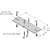 B-LINE SB213318FB BY EATON 3" Equipment Rack Top Plate Runway Support Kit.Used to Secure Cable Runway in Parallel or Perpendicular Arrangement