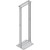 B-LINE SB556084XUTG BY EATON 7 Foot Equipment Rack.19" Wide with Universal Spacing.Heavy 3.5" X 6" Floor Angles.Self Supporting.Telephone