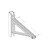 COOPER B494-12ZN B-LINE 12" Cable Ladder Support Bracket with Zinc Finish.Supports Up to 1580 Pounds