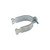 COOPER B2010HDG B-LINE 1" OD Pipe & Conduit Clamp B2000 Series.Safety Factor of 5 Includes Combination Recess Hex Head Mach.Screw and Sq.Nut