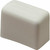 COOPER B852W B-LINE Channel Safety End Cap, for Use with B52 Channel, Plastic
