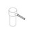 HARGER G11348NU Uni-Shot Mold for Welding 3/4" Ground Rod to #6 or #8 Solid Wire or #8 Stranded Wire