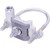HARGER CPRB2.5/3AT12 Bronze Vertical or Horizontal Pipe Base for 1/2" Air Terminals with Standard UNC Threaded Adapters.Fits 2.785"-3.5" OD Pipes