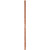 HARGER 3818CUAT Air Terminal, 3/8 Inch UNC X 18 Inch, Copper Alloy 110