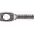 HARGER GECLB63/8-10 Long Barrel Lug.for #6 Str.Cable.One 3/8" Hole Blue Color Code.10 Pack