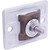 HARGER 217 Tinned Bronze Bonding Plate.8" Square Bonding Plate.Accepts All Cables Thru 4/0.Has Two 3/8" Mounting Holes