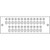 HARGER GBU1446M Ground Bar Universal with M Hole Pattern, 1/4 X 4 X 6 in Bar Size, 16 Holes