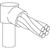 HARGER GD5828B 28 AWG to 5/8" Ground Rod.Uses a 115 Weld Metal Shot and MH1 Handle.MLDSR Should Be Sued with This Mold