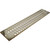 HARGER WSGB-4X20-T Universal 4x20x1/4" Solid Copper Ground Bar.44 Pairs of 7/16" Pre-Drilled Universal Lug Holes.Tinned Version.Mounting Hardware