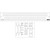 HARGER GBU14424MPA 1/4 in Thick X 4 in Wide X 24 in Long Ground Bar with Insulators and Brackets.112 Pre-Drilled 7/16 in Holes.Engraved "property of