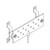 HARGER GBIT1446J2T 1/4" Thick X 4" Wide X 6" Long Ground Bar with a 25', #2 Gauge Solid Tinned Copper Tail Welded to the Bar.9 Pre-Drilled 7/16"