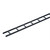 HOFFMAN LSS12BLK Ladder Rack Straight Section 12" Wide, Black
