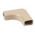 TYTON TSR1I-25-1 Surface Raceway.3/4" Elbow Cover for Joining 2 Pieces of 3/4" Surface Raceway at a 90 Degree Horiz.Angle.Paintable.Color: Ivory