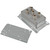 L-COM HGX-AMOUNT02 Universal Wall Mounting Bracket Wall/ Shelf/ NEMA Enclosure Zinc Plated Steel Mounting Bracket