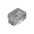 L-COM TDS6P4C Modular Plug, RJ11 (6x4), Pkg/100, RJ11, RJ12, and RJ45 Crimp Plugs, Compatible with 24-28 AWG