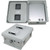 L-Com NB121005-00V 12" X 10" X 5" Weatherproof Industrial Vented Enclosrue with Aluminum Mounting Plate