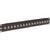 L-COM PR175F16 1.75" x19" Panel (black), 16 F Coupler.Type F Jack Feedthru Rack Panels, 1U High 16 Port Configuration