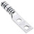 PANDUIT LCC2-14DW-Q Two-Hole, Long Barrel Lug with Window, #2 AWG Wire, 1/4 Stud Hole, 1 Hole Spacing