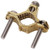 POLYPHASER J-1 Bronze Transition Clamp.Designed to Ground Galzanized Zinc Dipped Towers for 1/2" to 1-1/3" Diameter Legs