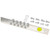 WIRELESS RGRB19U SOLUTIONS Grounding Busbar 19" Length; Tin-Plated