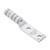 PANDUIT LCCX6-38AC-L Two-Hole Long Barrel Compression Lug for #6 AWG Flex Wire.Slotted 3/8" Stud.63" -.88" Hole Spacing