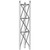 ROHN 4505G 45G General Purpose Communication Tower Section.5' Length.1 1/4" Steel Tubing.Triangular Design with 18" Face.Zig-Zag Bracing