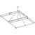 ROHN FY202 1-1/4" X 59.50" Mast for Non- Penetrating Roof Mount.16 GA Galvanized Steel.FRM Series