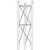 ROHN SB25G5 25G 5-ft Short Base Section for Use in Concrete Embedment.Hot Dip Galvanized