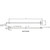 ROHN GAC5755TOP Anchor Rod Assembly 14' Rod with Flat Concrete Anchor and a Equalizer Plate That Allows Up to Five Wire Attachments.No Attachment
