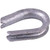 ROHN 1/4TH 1/4" Standard Steel Thimble.for Use 1/8" to 3/16" Wire.Completely Hot-Dip Galvanized