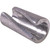 SABRE C40-057-001 1/4" Dead-End Sleeve (ice Clip).Galvanized Steel