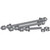 SABRE C20100854 SITE SOLUTIONS Large Cable Block Hardware Kit.Allows You to Stack Up to 3 Sets of Blocks.Large Cable.Package of 10.Galvanized