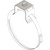 SABRE C20100332 SITE SOLUTIONS Universal Stand-Off Adapter for 3"-4" OD Members.Handles Both Standard and Snap-In Hangers.Stainless Steel Version