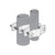 SINCLAIR CLAMP005(E5856) Clamp Kit Containing Quantity (2) CLAMP005.Pipe (1.5-3.5" Diameter) to Parallel Pipe (1.5-3.5" Diameter)