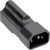 TRIPP P002-000 LITE NEMA 5-15R to C14 Power Cord Adapter - 10A, 125V, Black